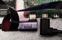 USB-C und HDMI Anschluss am Raspberry Pi